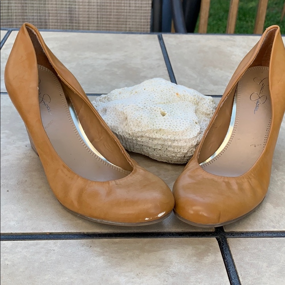 Wedge Mustard Jessica Simpson